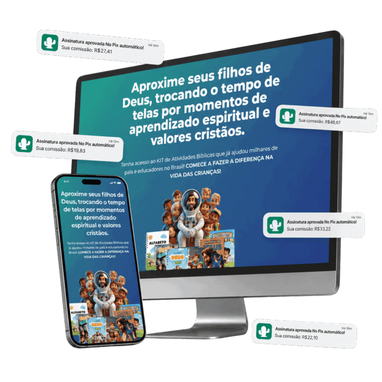 Aproxime seus filhos de Deus com recursos de aprendizado espiritual e valores cristãos.