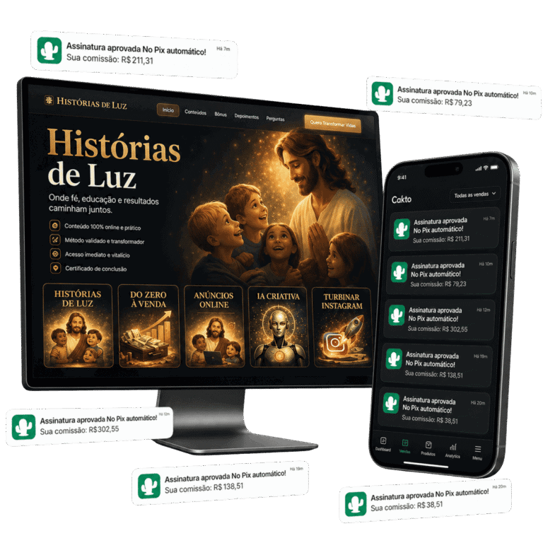 Aprendizado e crescimento espiritual com histórias de luz e esperança.